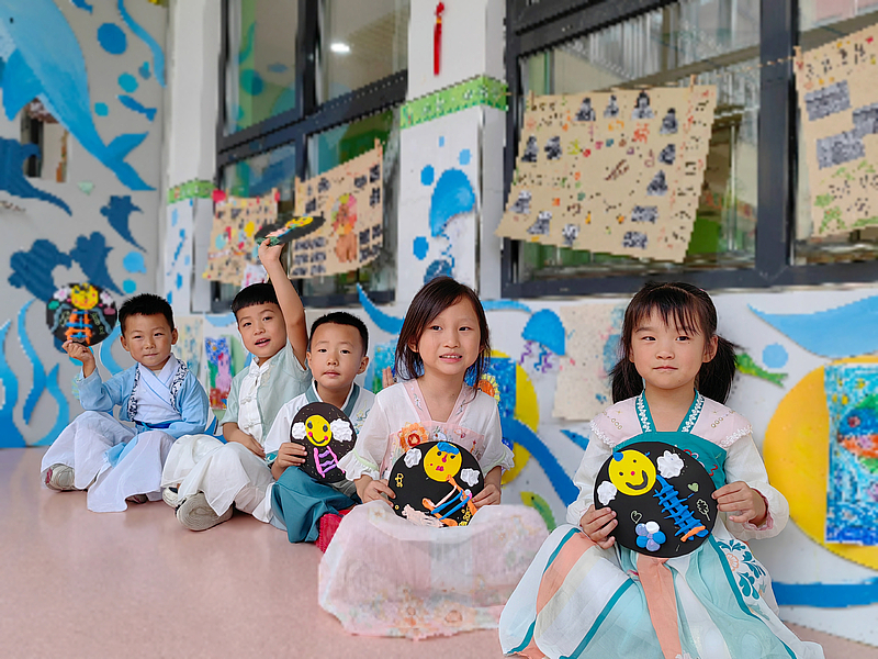 渭南各中小学幼儿园多种形式开展2024年中秋节庆祝活动